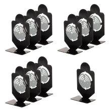 10-Pack Small Targets Portable Practice Rotation for Training