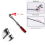 3/8 72-Tooth Carbon Steel Retractable Ratchet Wrench Automatic Quick Release Spanner Multifunctional Hand Tool 6