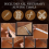 41 PCS Sewing Awl Kit with Storage Bag - Awl, Leather Needles, Rolled Wax Thread, and Essential Tools 7