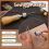 Sewing Awl Kit, Portable Tool Stitching Leather Thread Waxed Kit 6