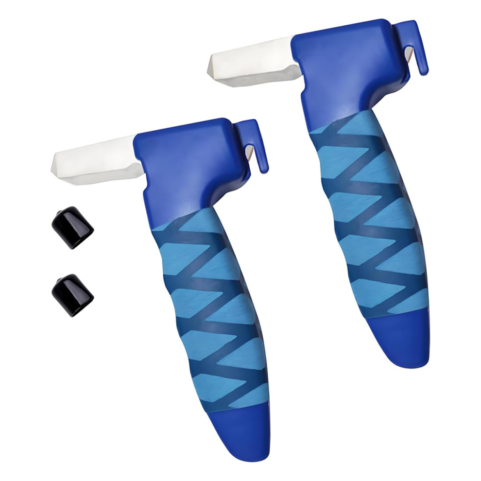 Saudism Blue Car Door Handle For Elderly, 2 Pack Handles Assist Elderly,Car Support Seniors And Handicapped