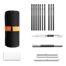 Sketching Pen Set Drawing Pencil Student Art Brush HB Curtain Box Style 27
