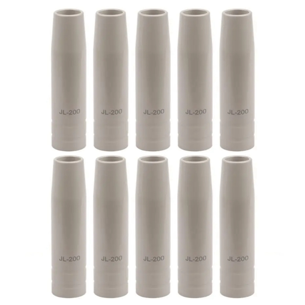 10Pcs 200A Shielded Welding Coating Protection Nozzle Non-Stick Slag Machine Protective 4851045540534