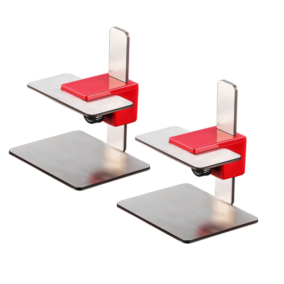 2Pc Cabinet Door Installation Positioner Stainless Steel Floor Leveler Adjustable Hardware Jig Hand Tool 4851045536896