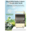 Turtle Tank Waterfall Filter Low Water Suction Purification Recirculating Box Fecal Clean Up 6