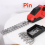 Trimmer Handheld Hedge 2 Blade Garden Bush Shears for No Battery A 2
