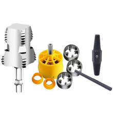 Universal Wire Cutting Tool Water Pipe Inner Hole Cutter PPR 4 Points 6 PVC Plastic PE Electric Drill