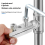 Stripped Screw Extractor Set for Damaged Remover and Easy Out Bolt Kit Broken Hex 4