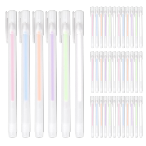 48 Quick Drying Color Spot Glue Pen Bulk, Dry Roller Pens Easy Control Precision Ballpoint