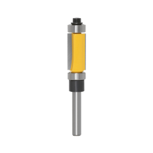 1/2 6mm Shank Flush Trim Router Bit with Double Bearing Drill Tool for Wood Formwork Pattern A