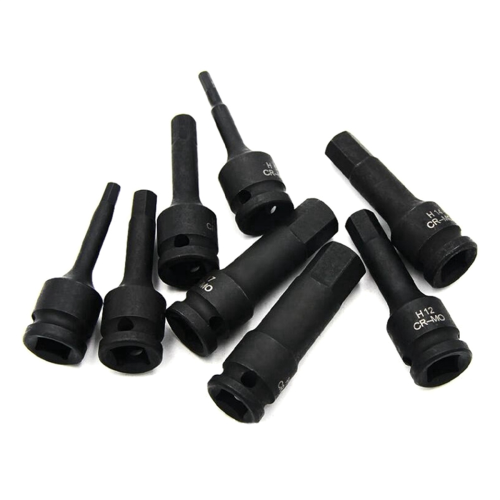 1/2Inch Impact Hex Socket Drill Bit 12.5mm H5-H19 Key Wrench Adapter