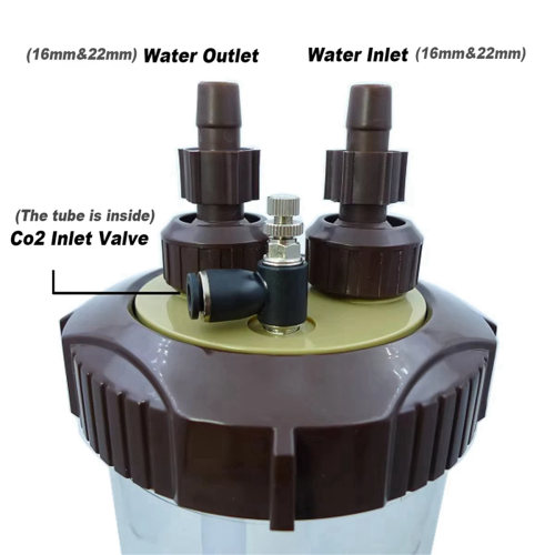 Clear CO2 Atomizer External Turbo Super Diffuser Fish Tank Aquarium WaterPlant Landscape Aquatic 2
