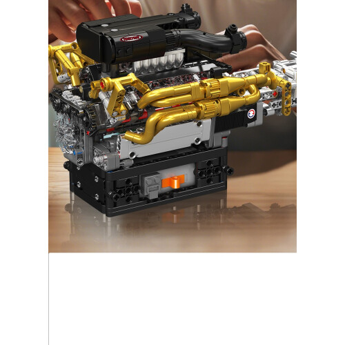 V12 engine model mechanical creative building block toy set toy holiday gift 2