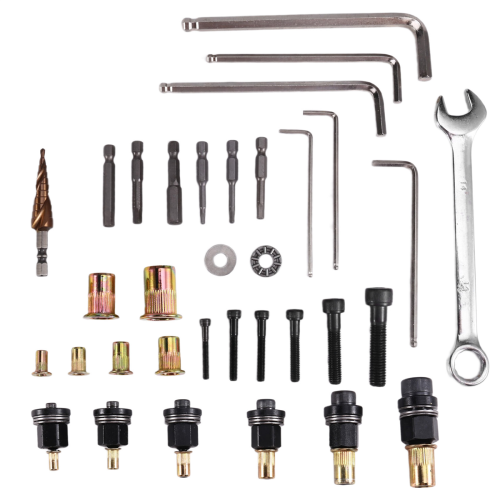 Manual Rivet Nut Tool Drill Adapter Pull Female Head M3 M5 M6 M8 M10