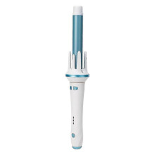 (Blue) Fully Automatic Curling Iron Artifact Electric Rotation Does Not Hurt Hair Perm Automatic Rotating Curling Iron