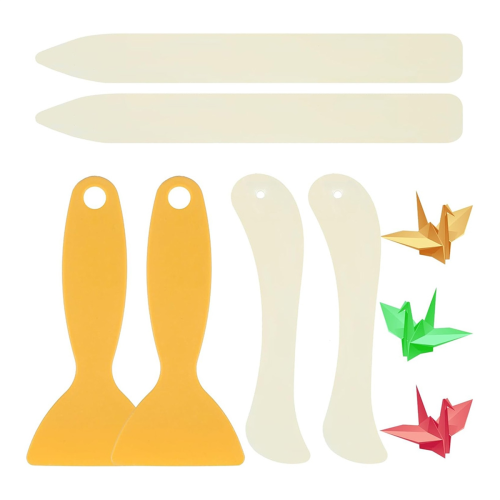 Bone Folder Tool, Paper Folding Tools,Plastic Creaser,for Making Crafts Quilting Leathercraft