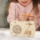 Build A Radio Kit Wood Electronic Learning Set Interactive Building Toys Science Experiment Electronics Kits 7