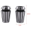 15PCS ER11 Collet Set, Spring Chuck, CNC Spindle Collet, 65Mn Steel Replacement 9