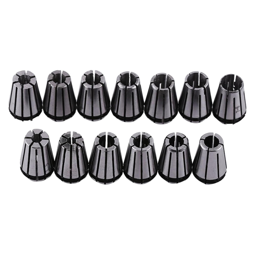 15Pcs Er11 Collet Set, Spring Chuck, Cnc Spindle Collet, 65Mn Steel Replacement 4851045559994