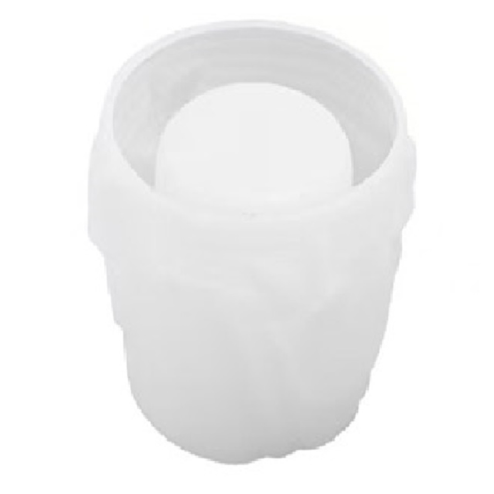 Saudism White Shell Starfish Cylindrical Candle Jar Silicone Mold Diy Gypsum Cement Aromatherapy Container Embossed Ornament Mould