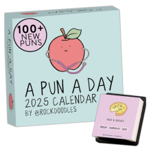2025 Punny Daily Desk Calendar Page A Day, Dad Joke with Tear Off Pages and Puns