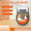 White Paint for Wall, Small Roller Brush Wall Repair Tool, Drywall Kit,White Kit 100g 8