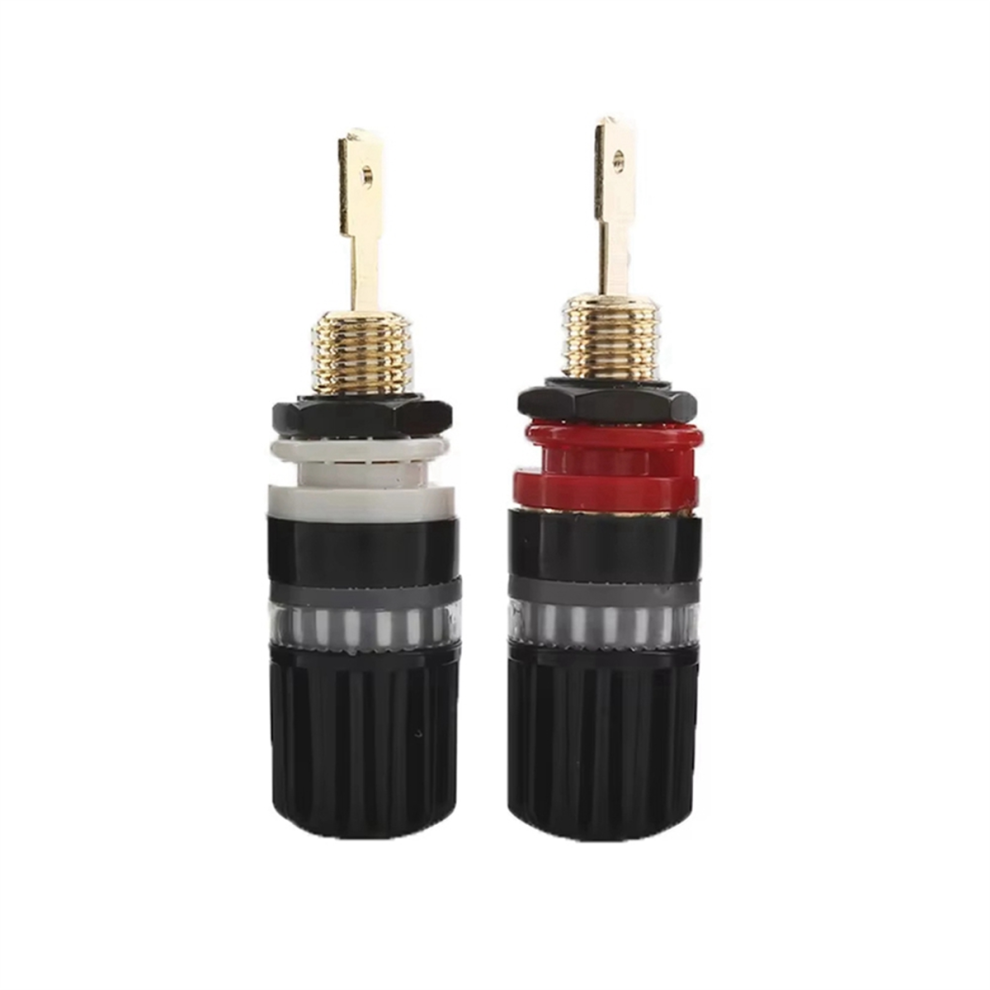 High-End Speaker Terminals Audiophile Amplifier Terminal Connector Banana Jack Sound Audio Adapter 4851045559543