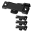 4 Pcs Window Replacement Sash Lock-2-1/4 Inch Mounting Hole Centers Lock,Black Lock 4