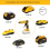 Upgraded Glue 100W Digital Temperature Adjustable Cordless for 18V 20V Battery 8