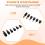Hand Rivet Nut Tool Head Nuts Adapter Riveter Accessory for M3 M5 M6 M8 M10 11
