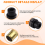 Hand Rivet Nut Tool Head Nuts Adapter Riveter Accessory for M3 M5 M6 M8 M10 10