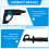 3 Functions Electric Brushless Rotary Hammer Multifunctional Impact Drill Power Tools for 18V Battery 10