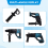 3 Functions Electric Brushless Rotary Hammer Multifunctional Impact Drill Power Tools for 18V Battery 1