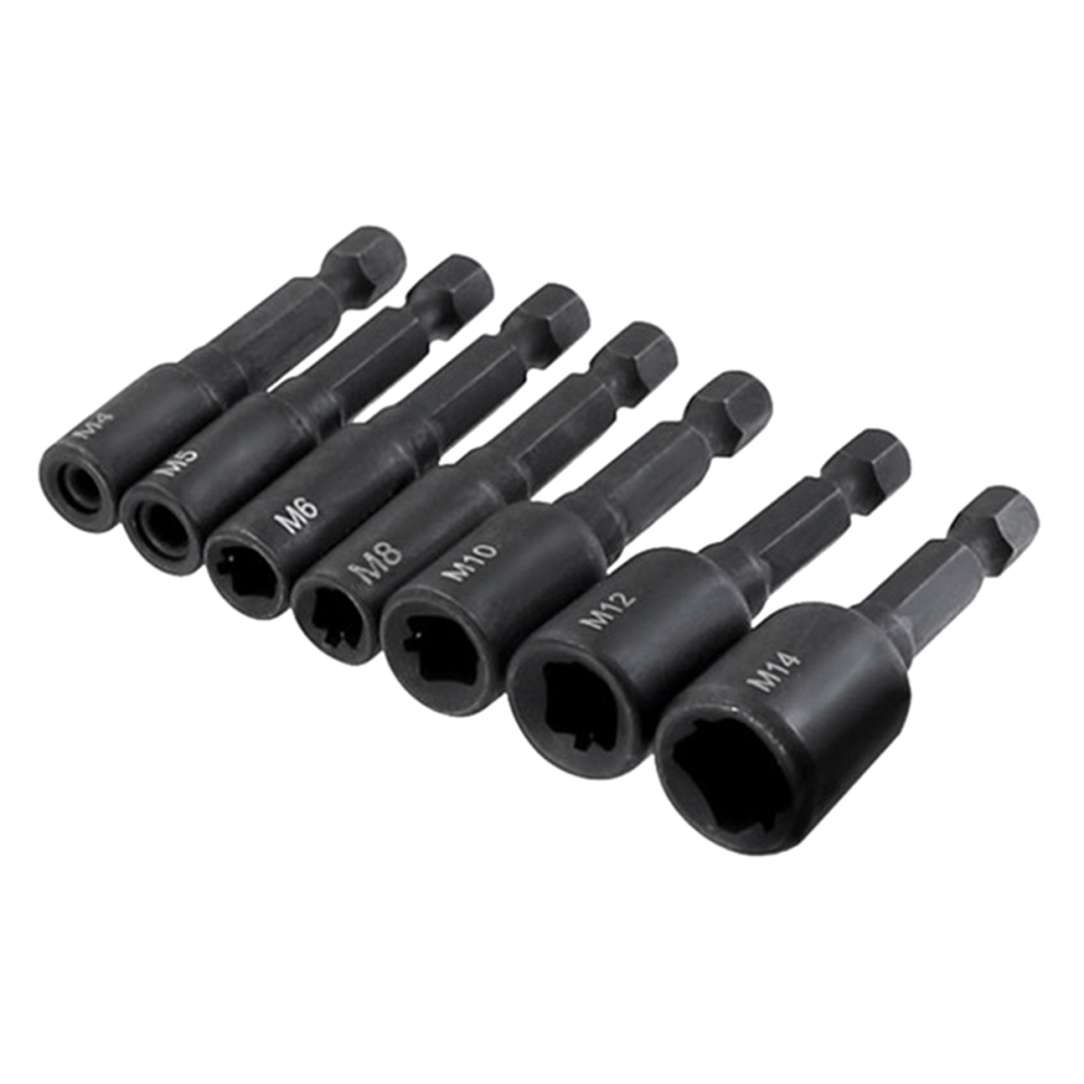 1/4 Hex Shank Thread Tap Socket Adapter -M14 Hss Straight Fluted Screw For Machine Tapping Threading Tool 4851045556825