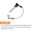 2 Pack 304 Stainless Steel Quick Release Pin Ball Locking with Push Button Round Handle Lanyard Usable Length 30mm 6