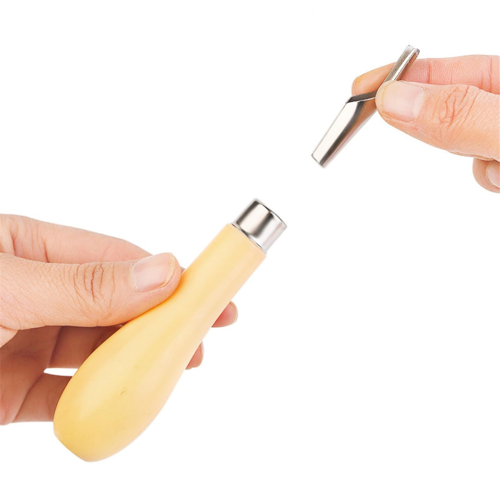 Cutting Tool with Interchangeable Head Kits Linoleum Cutter for Printmaking Engraving 2