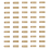 50PCS Ribbon Printer Print Coding Machine Word Grain for Manual Stamp Code -241 2x4x15 3