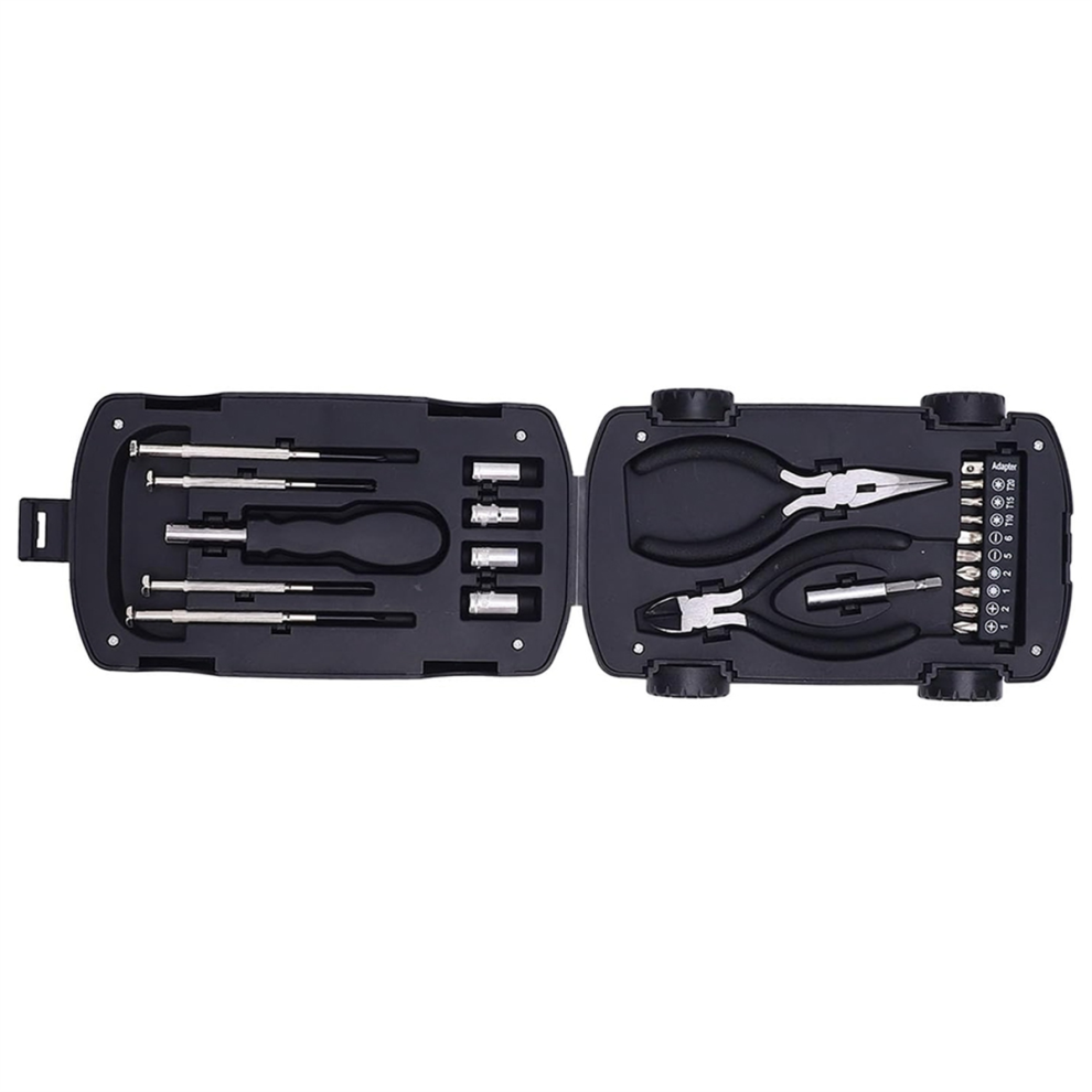 Magnetic Screwdriver Set,22 in 1 Portable Carbon Steel Set Repair Tool for Glasses,Watches,Electronics Red-image-OPC-PJ8CWBJ-NEW