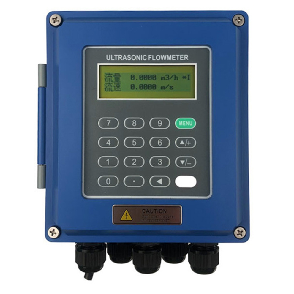 Tuf-2000B Dn25-100Mm -1 Transducer Wall-Mounted Liquid Water Flow Meter Flowmeters Rs485 Modbus 4853680402260