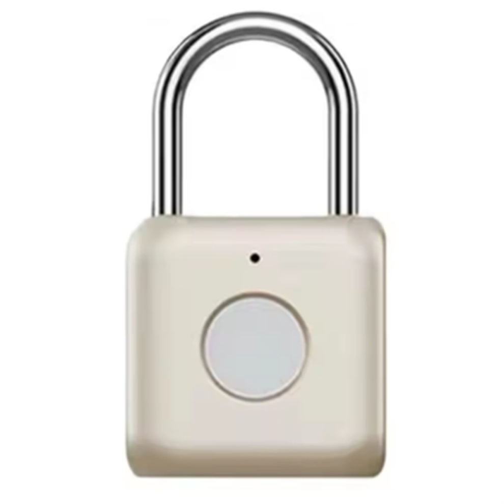 Fingerprint Smart Padlock Lock Intelligent Thumbprint Keyless With Usb Charging Support 4853680402772