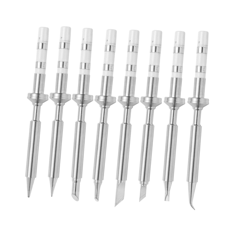 8Pcs Mini Soldering Iron Tips Replacement For Pinecil Micro-Soldering Iron,Pts200/Ts100 Solder Pen Accessories 4853680403427