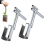 2PCS Bulb Planter Tool,Plant and Fruit Tree Seedling Transplanter, Stainless Steel Seed Planting Tools Easy Transplanter 3
