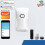 Smart Motion Sensor, Wifi Wireless Security Alarm,with Free Notification Tuya App Control Home Security Pir Motion Detector, Compatible with Alexa, Si 2