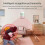 Smart Motion Sensor, Wifi Wireless Security Alarm,with Free Notification Tuya App Control Home Security Pir Motion Detector, Compatible with Alexa, Si 5
