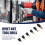 Rivet Nut Tool Drill Adapter M3//M5/M6/M8/M10 Riveting Manual Threaded Electric Cordless Riveter 7