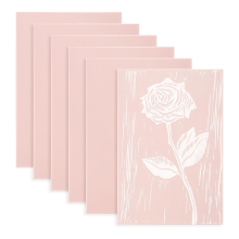 Linoleum Blocks for Printmaking Supplies 6PCS 4 Inch X 6 Rubber Linocut Block Printing Kit Stamp Carving