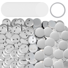 200sets of 58mm/2.25 Inch Button Making Supplies, Complete DIY for Buttons and Badges,Suitable Machine