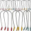 24pcs Hot Curler Clips Replacement Hot Roller Clips Rollers Securing Pin for Home Salon  New 1