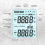 Thermocouple Thermometer Digital K Type Thermometer,with 2 Temperature Clamp Wired Probes 3
