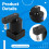 Cylinder 90Degree Rotary Clamping Corner Pressing SRC40-90-R Pneumatic 10